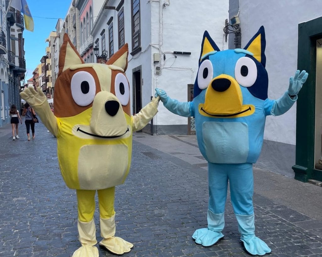 Personajes infantiles en La Palma. Encantos Mágicos