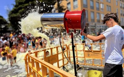Fiesta de espuma en La Palma: cómo organizarla y cuándo funciona mejor