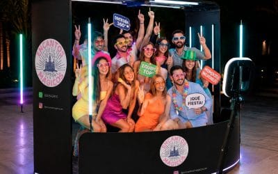 Fotomatón 360º para fiestas y eventos en La Palma