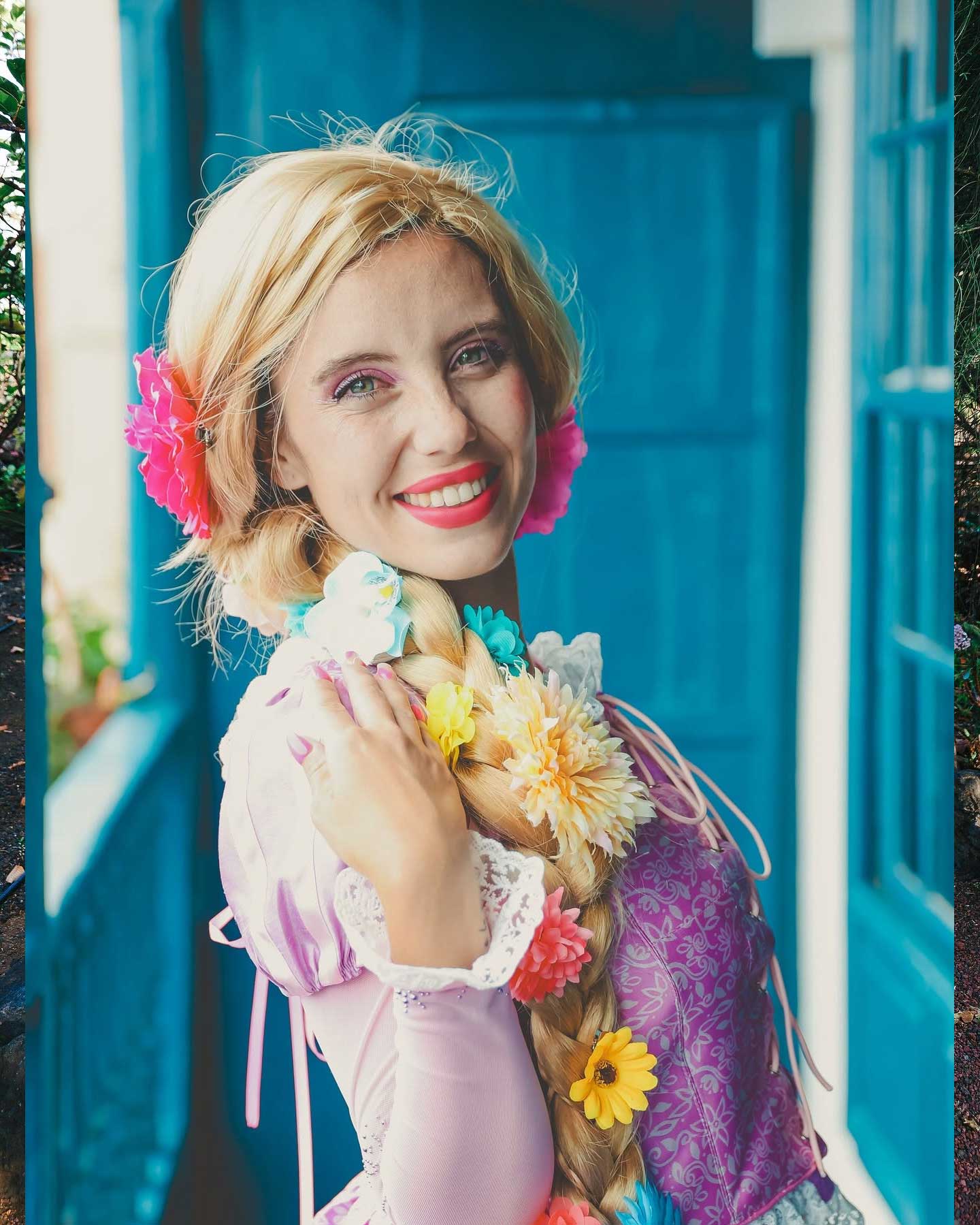 Rapunzel Princesas Encantos Mágicos